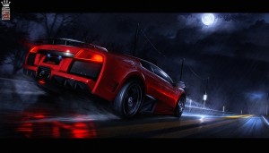 red night rain cars roads vehicles lamborghini murcielago 3500x2000 wallpaper_www.wallpaperhi.com_11