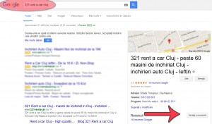 reviews 321 rent a car cluj google