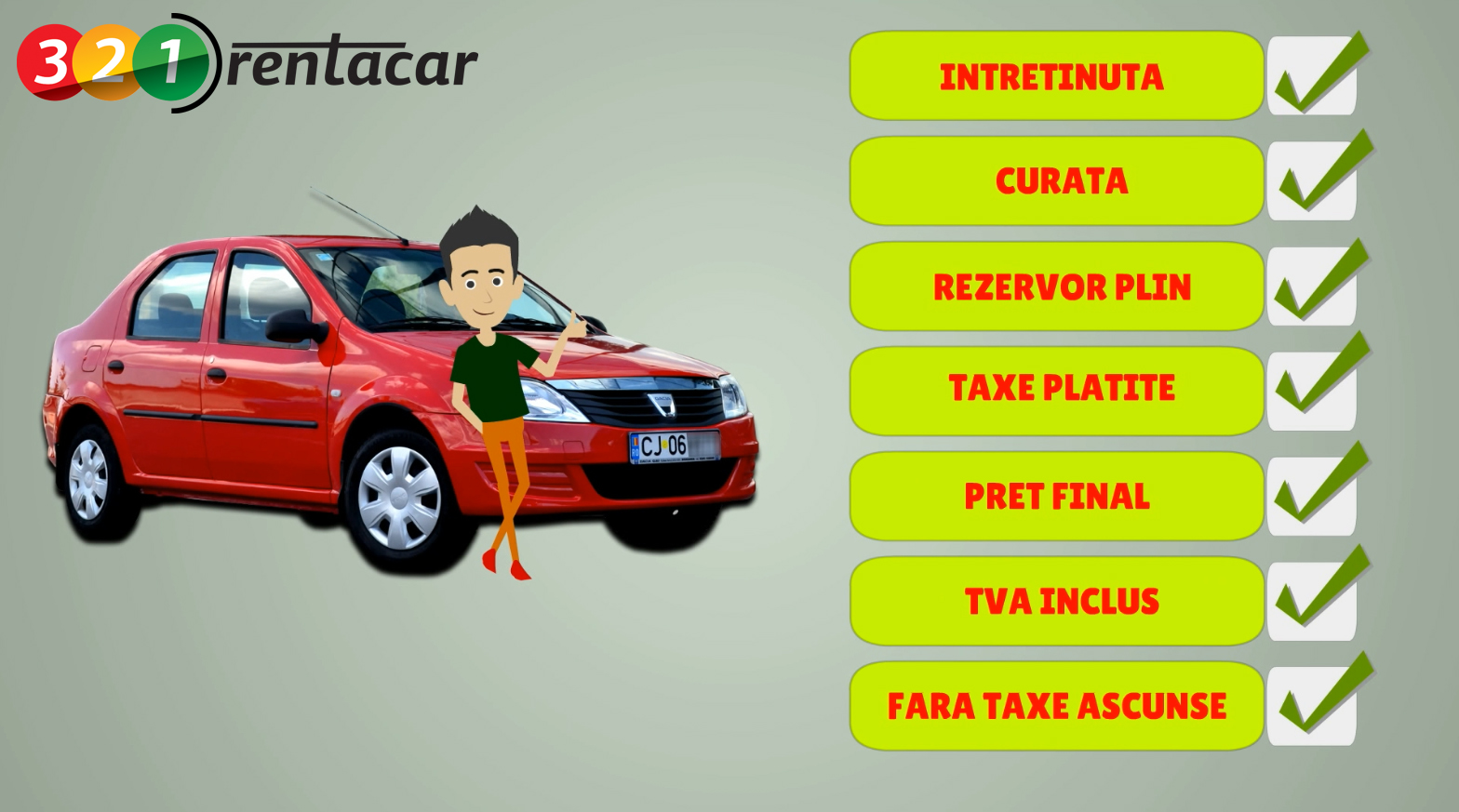 Avantaje 321 rent a car Cluj