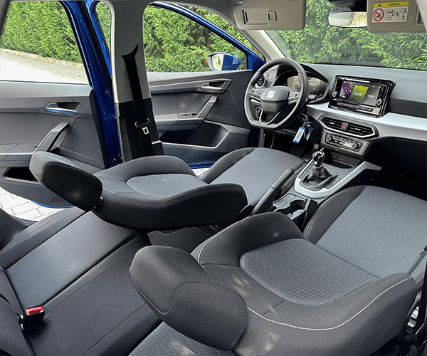 seat arona 2023 albastru interior