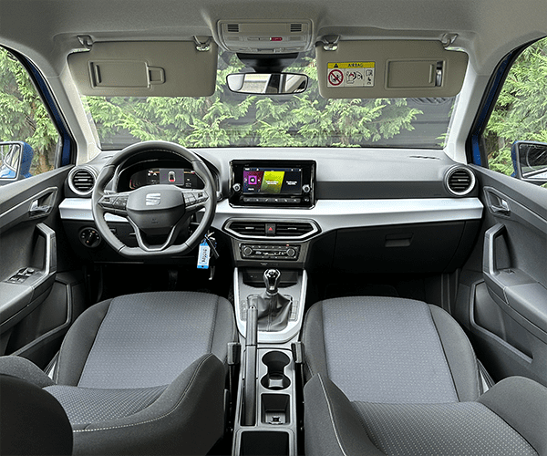 seat arona 2023 albastru interior2